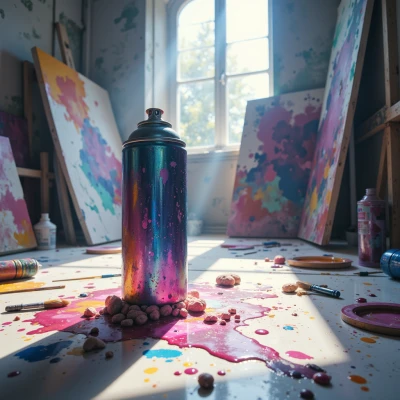 Spray Can of Silent Arguments