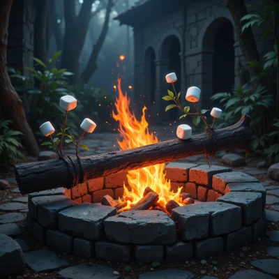 Endless Marshmallow Stick