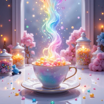 Cup of Bottomless Bubbles