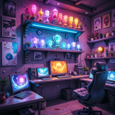 Infinite Achievement Shelf