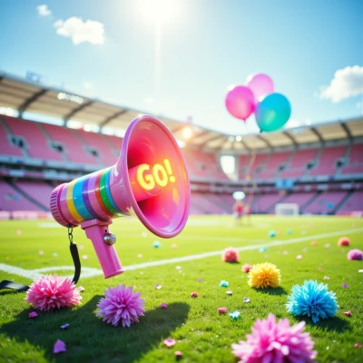 Cheerleader Megaphone of Eternal Encouragement