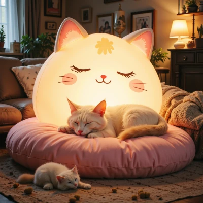 Purring Pillow of Infinite Naps