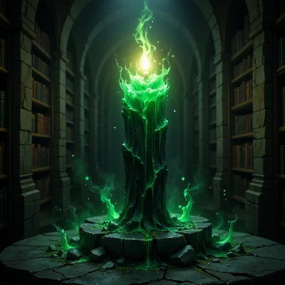 Candle of Seductive Shadows