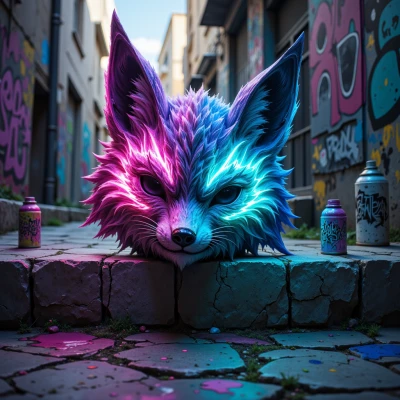 Mask of Midnight Graffiti