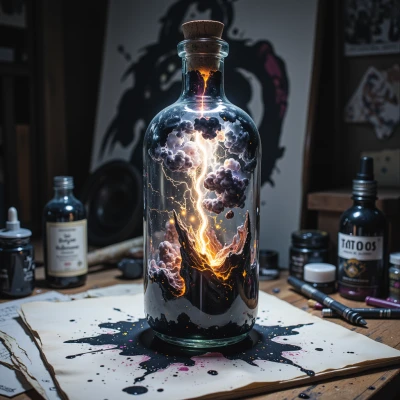 Inkstorm in a Bottle