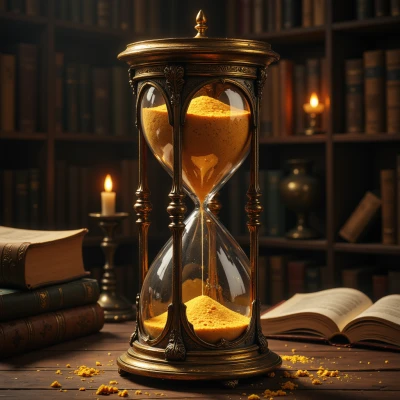 Hourglass of Backwards Sand