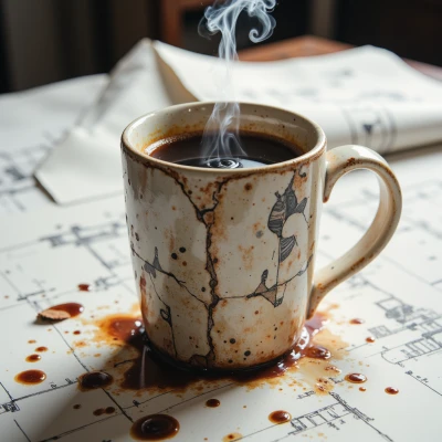 Coffee Mug of Unfinished Thoughts