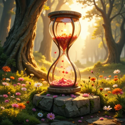 Cycle of Life Hourglass