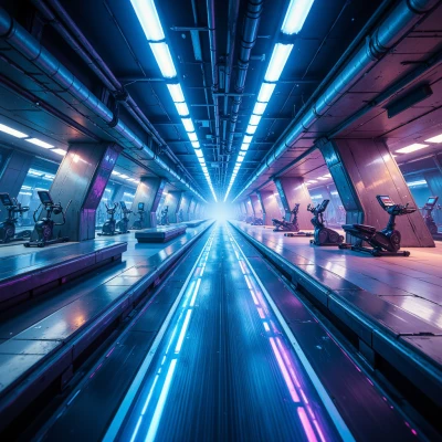 Endless Treadmill Track