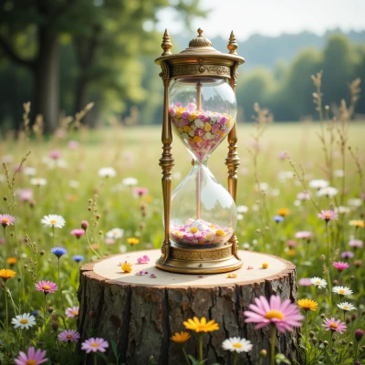 Hourglass of Petal Time