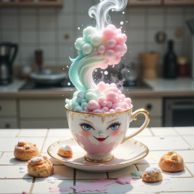 Teacup of Mischievous Steam