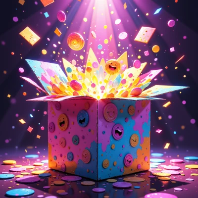 Box of Laughing Confetti