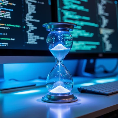 Infinite Loop Hourglass