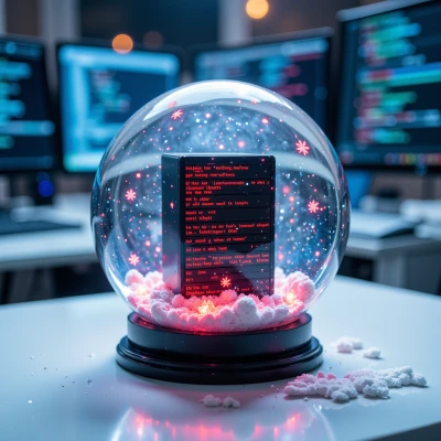 Stack Overflow Snow Globe