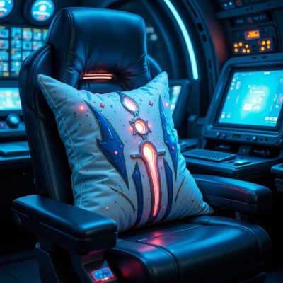 Rocket-Shaped Pillow of Restless Sleep