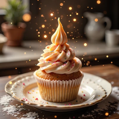 Cupcake of Reluctant Perfection