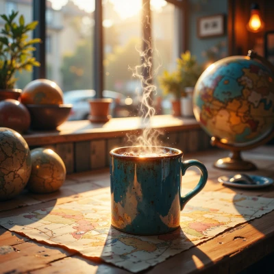 Mug of Spilled Horizons