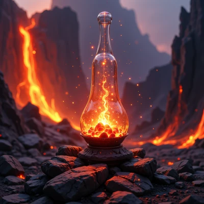 Lava Lamp of Literal Lava