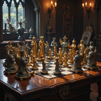 Tactical Dragon Chess Set