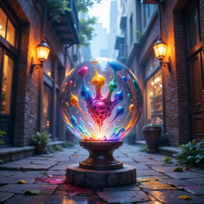 Chaos Paintstorm Globe