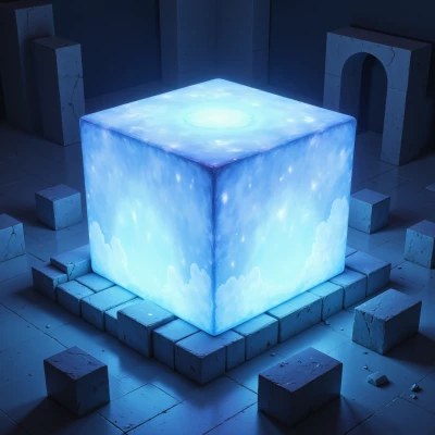 Foam Cube of Narrative Tension