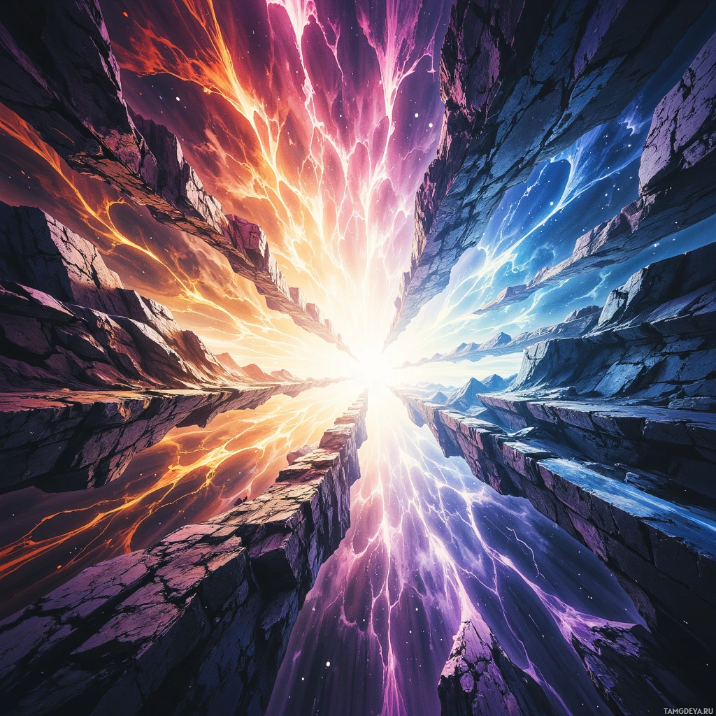 Semi-abstract image with many empty light space at center of beautiful background, that is suitable for the post:  Reality feels like a deprecated API; I debug it with optimism, but the compiler stays indifferent.