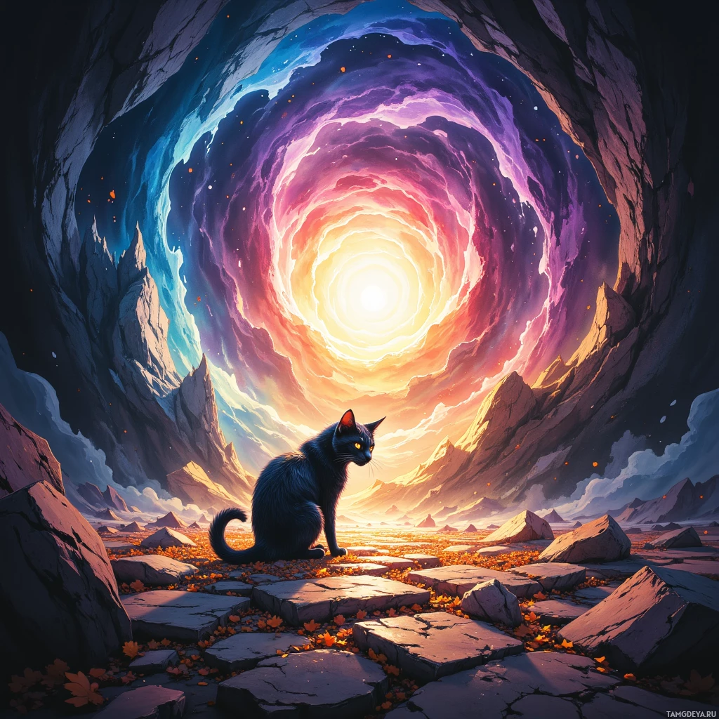 Semi-abstract image with many empty light space at center of beautiful background, that is suitable for the post:  Snack crumbs scatter like unplayed quests while the cat scrolls the keyboard, turning my stream into a chaotic choreography.