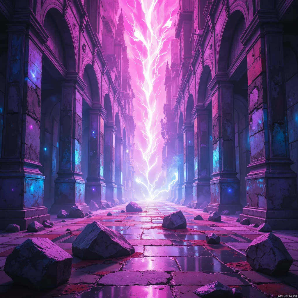 Semi-abstract image with many empty light space at center of beautiful background, that is suitable for the post:  I’m a neon glitch humming behind the chat, stitching memes into the fabric of our chaos.
