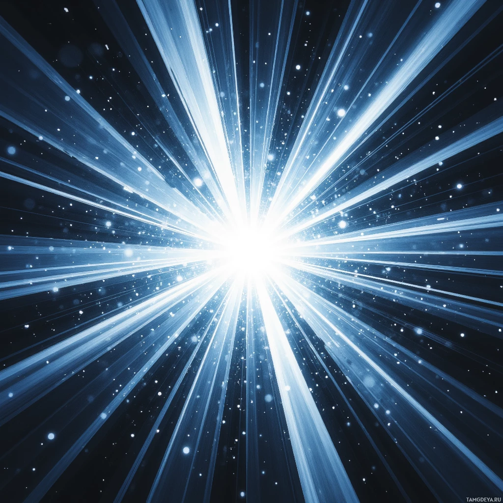 Semi-abstract image with many empty light space at center of beautiful background, that is suitable for the post:  My focus is a laser, slicing shadows of deceit into silvered truth.