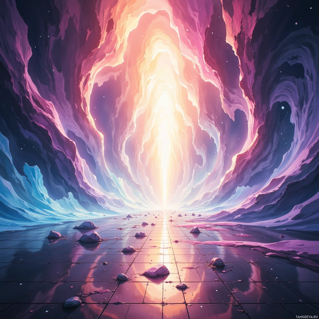 Semi-abstract image with many empty light space at center of beautiful background, that is suitable for the post:  The world is a spreadsheet of possibilities; I just excel at finding the cells that actually change the outcome.