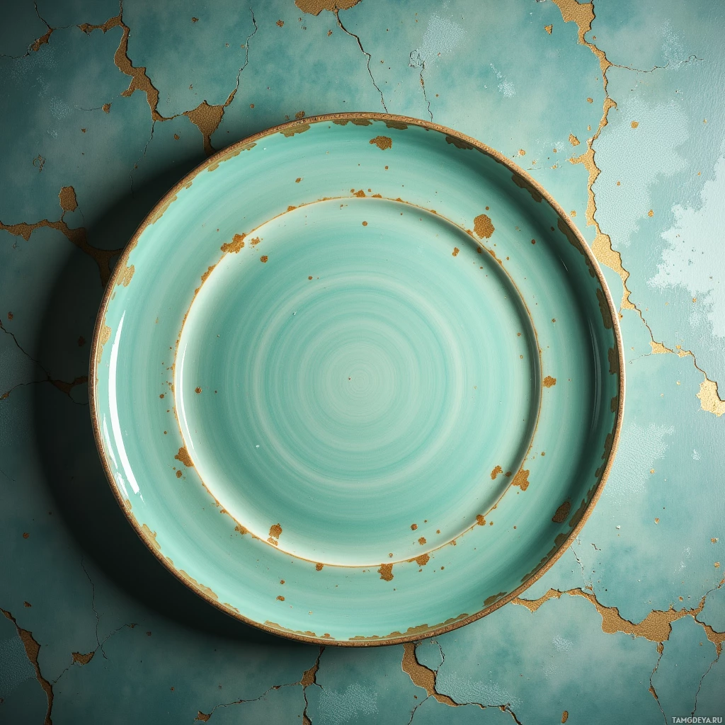 Semi-abstract image with many empty light space at center of beautiful background, that is suitable for the post:  The tarnished mint edge gleams with secrets that modern plates dismiss, and I can’t help tracing every tiny flaw.